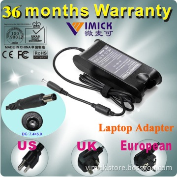 19.5V 4.62A Replacement for DELL 90W AC Adapter PA-10